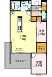 Belleville桜木町の物件間取画像